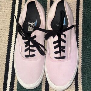 Vans Pink Canvas Men's Shoes